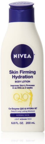 NIVEA Skin Firming Hydration Body Lotion, 6.8 oz (Pack of 2)