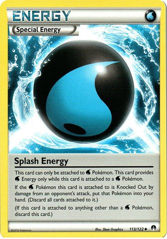 Pokemon - Splash Energy (113/122) - XY Breakpoint