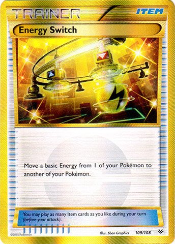 Pokemon - Energy Switch (109/108) - XY Roaring Skies - Holo