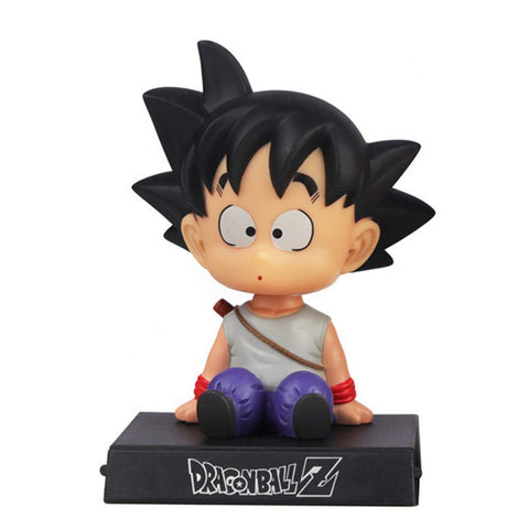 Goku Phone Bracket, Goku Shaking Head Car Decoration, Dragon Ball Z Home Decoration, Goku Decor for Home,Car,Party Cake