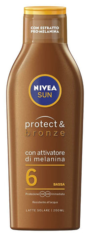 Nivea Protect & Bronze Fp6, Low Protection - 200 ml