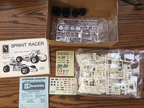 Vintgae 1986 Grant King Sprint Car 1/25 2 in 1 Model Kit