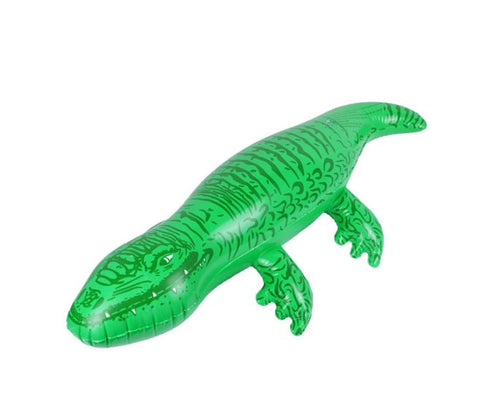 INFLATABLE CROCODILE ALLIGATOR 90CM Green