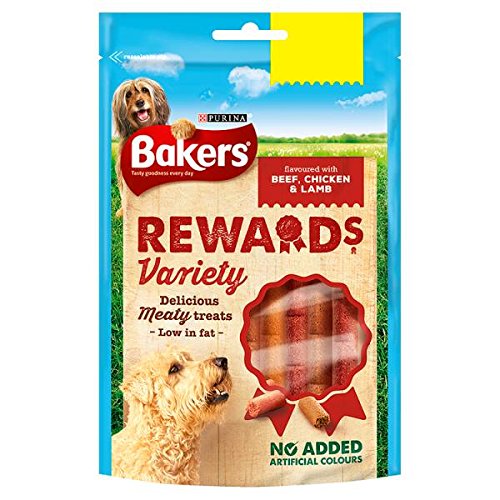 Bakers Dog Treats Mixed Reward Variety 100g (Pack of 8 x 100g)