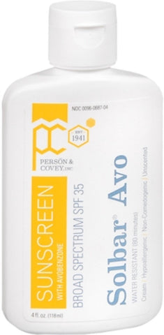 Solbar Avo Sunscreen Lotion SPF 35 4 oz (Pack of 7)