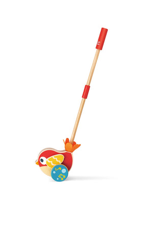 Hape HAP-E0353 Lilly Push Along Toy, Multicolor 22.05 Inch