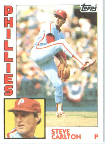 Steve Carlton Philadelphia Phillies (Baseball Card) 1984 Topps #780