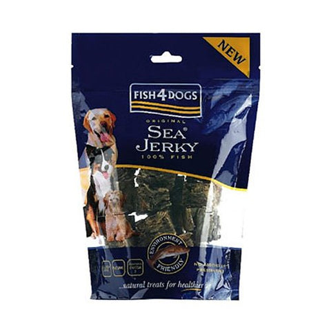 Fish 4 Dogs Sea Jerky Squares 100g (Bulk deal of 10) 1000g