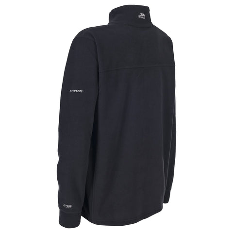 Trespass Mens Bernal Warm Fleece Jacket, Black, Large