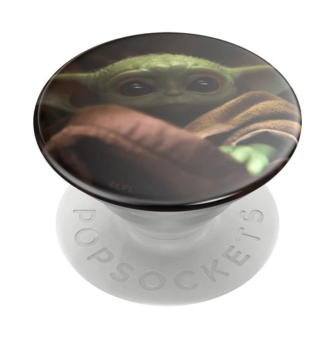 PopSockets Phone Grip with Expanding Kickstand, Star Wars - Baby Yoda (Gloss)