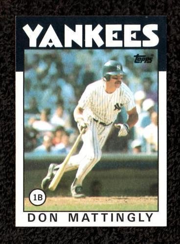 1986 Topps Don Mattingly #180 Baseball Card