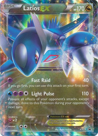 Pokemon - Latios-EX (XY72) - XY Black Star Promos - Holo