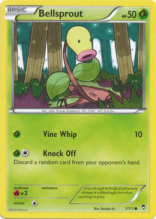 Pokemon - Bellsprout (1/111) - XY Furious Fists