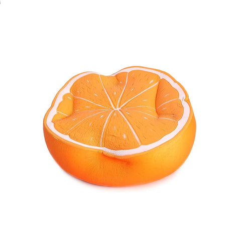 Anboor 10 Inches Squishies Orange Jumbo Kawaii Soft Slow Rising Scented Big Fruit Squishies Stress Relief Kid Toys Decoration Props