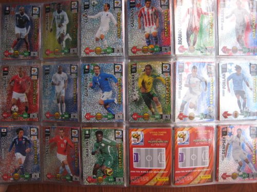 25 Star Players Panini Adrenalyn XL Card Set WC South Africa 2010