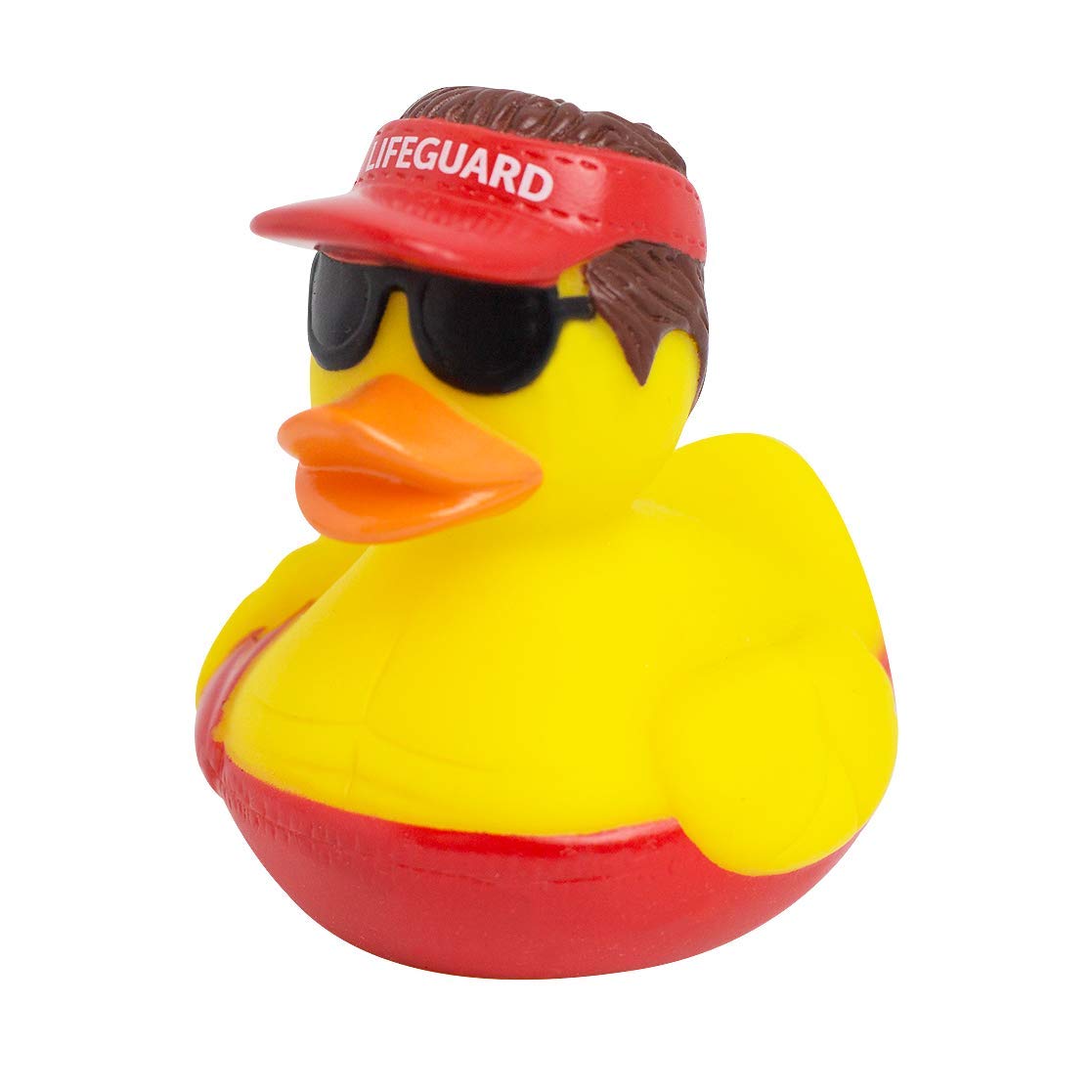 Lilalu LIFEGUARD RUBBER DUCK - Great Gift - Novelty Toy - Bath Toy