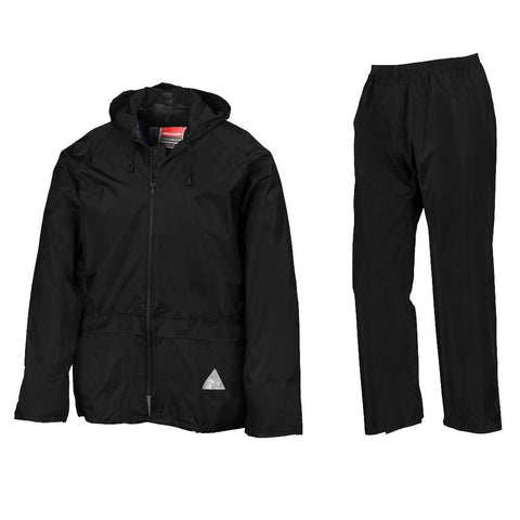 Result Jacket and Trousers Set, Black, M, black, M