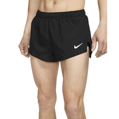 Nike Fast 2" Shorts Black/Reflective Silver 2XL