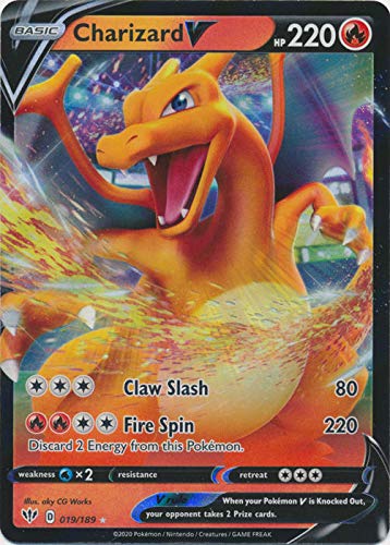 Pokemon - Charizard V - 019/189 - Ultra Rare