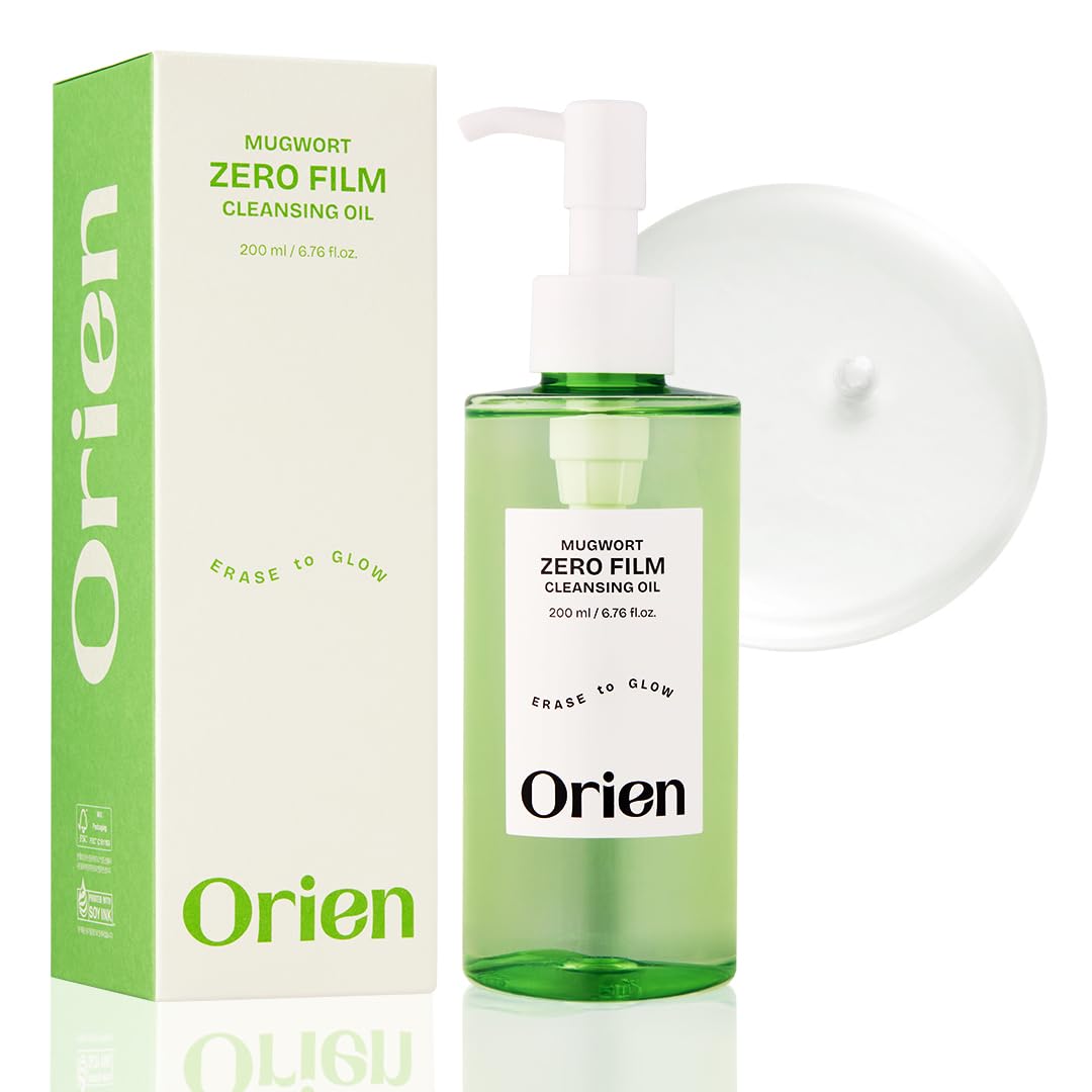 Generic Orien Mugwort Zero Film Cleansing Oil 6.76 fl.oz, 200ml ?Daily Makeup Blackhead Removal No pore clogging