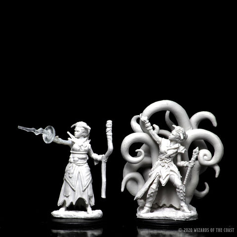 Nolzurs Marvelous Miniatures Wizkids - D&D Female Human Warlock - WZK73837