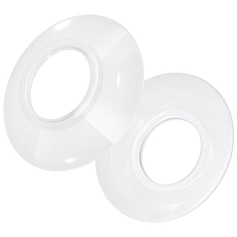 NCVI Replacement Flanges 21mm, Breast Pump Accessories Compatible with NCVI Wearable Breast Pump 8770, BPA Free, 2 PCS