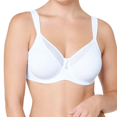 Triumph Womens True Shape Sensation W01 Minimizer Bra, White, 36DD UK