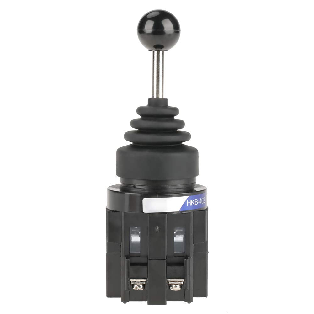 Joystick Switch,1pc CS-402 4NO 4-Position Return Momentary Joy Stick Joystick Switch,Resistant to Water, Oil and Dust