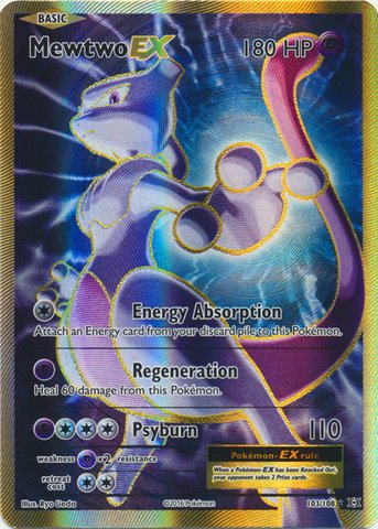 Pokemon - Mewtwo-EX (103/108) - XY Evolutions - Holo