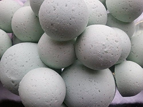 Spa Pure Calabrian Bath Bombs: 14 CALABRIAN Bergamot and Violet Bath Bomb Fizzies with Shea Butter, Ultra Moisturizing ...Great for Dry Skin (Calabrian Bergamot & Violet)