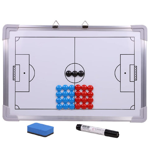 Soccer Coaching Board, Professional Football Whiteboard, Magnetic Football Tactics White Board, Portable Football Strategy Board As Gifts For Coachses, Marker Board For Basketball, Hockey, Football