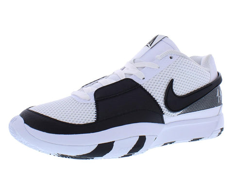 Nike Ja 1 Basketball Shoes (FQ4796-101, White/Black-White) Size 6.5