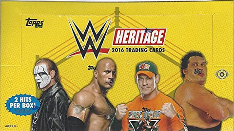 2016 Topps WWE Heritage Wrestling HOBBY box (24 pk)