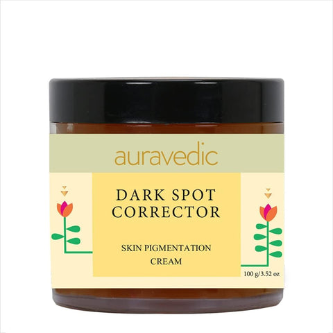 AURAVEDIC Dark Spot Corrector Cream for Face and Body, Dark Spot Remover for Pigment/Skin Lightening Brightening Natural Ingredients: Licorice,Avocado,Turmeric