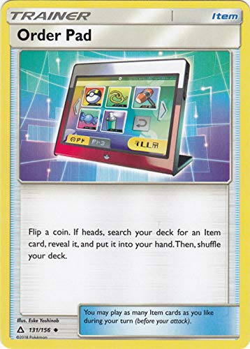 Order Pad - 131/156 - Uncommon - Reverse Holo - Sun & Moon: Ultra Prism