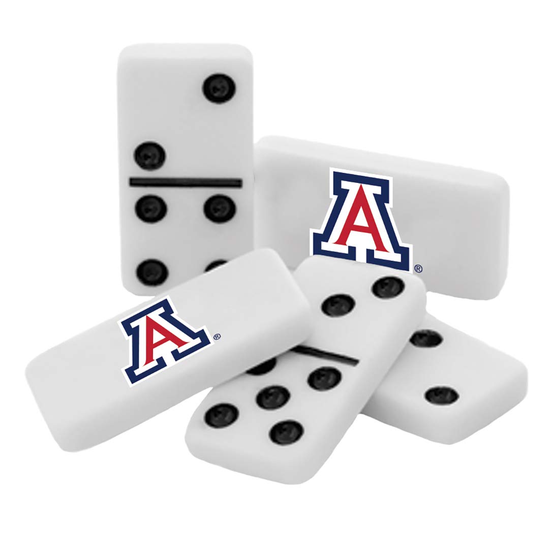 MasterPieces NCAA Arizona Wildcats, Collectible Double Six Dominoes, For Ages 6+