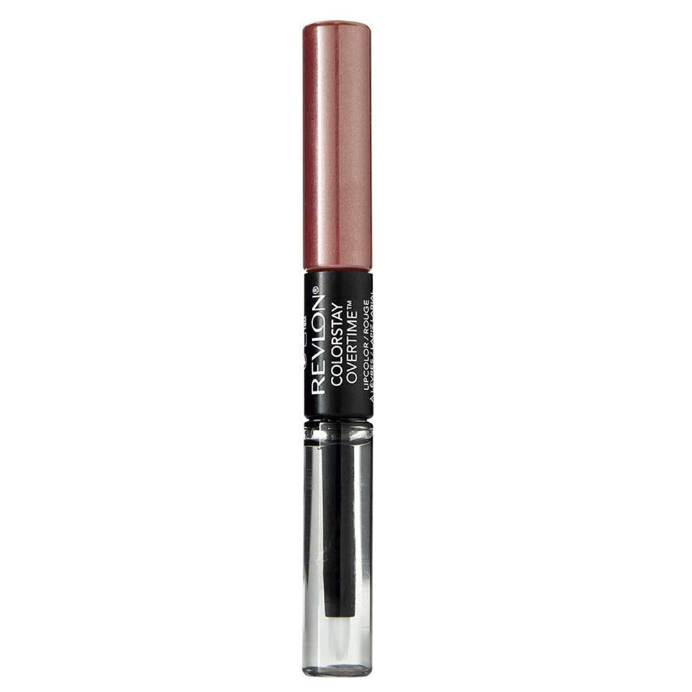 Revlon ColorStay Overtime Liquid Lip Color, Bare Maximum [350] 0.07 oz (Pack of 4)