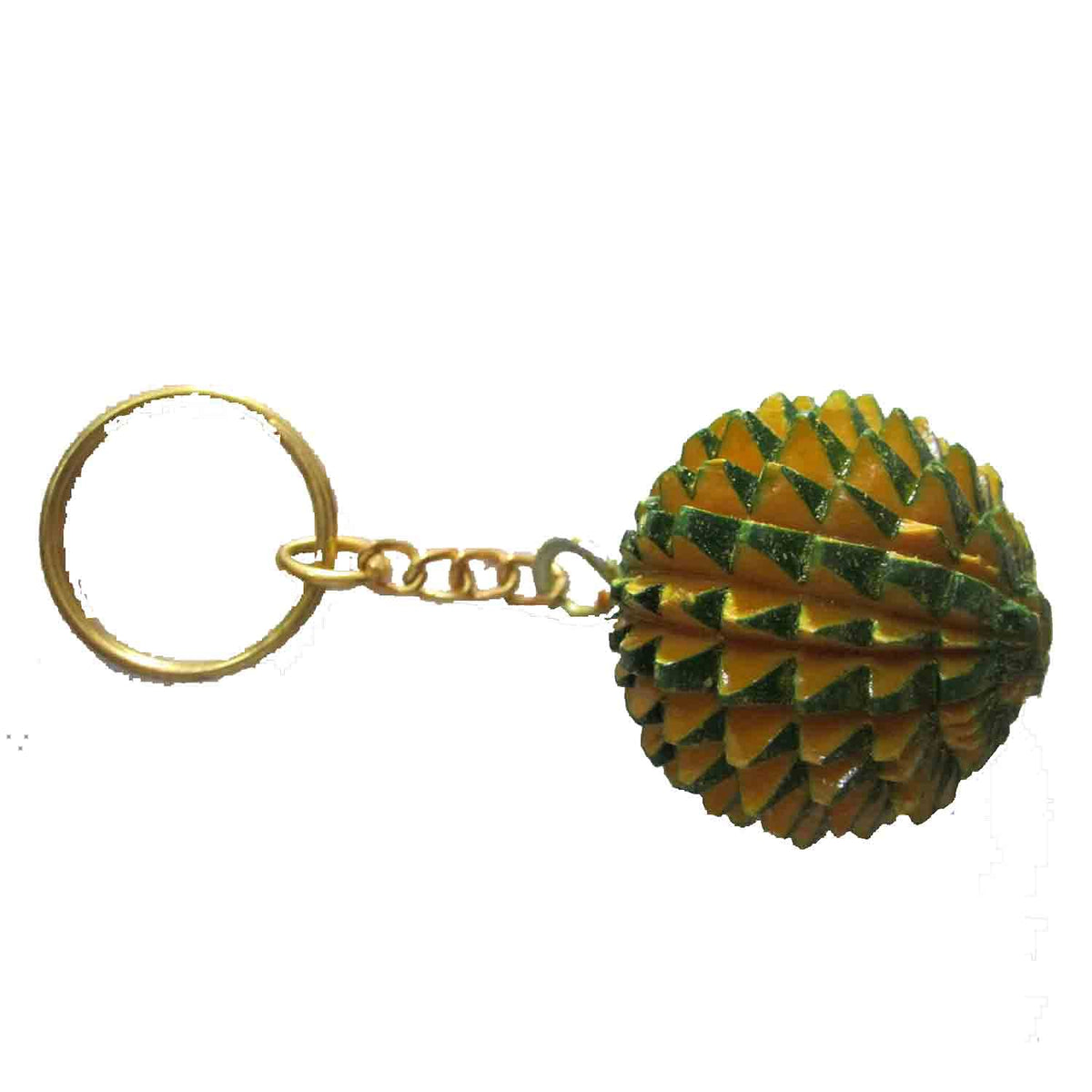 ANCS Acupressure Ball Key Chain Wooden hand roll with Key Chain Traveling Cases