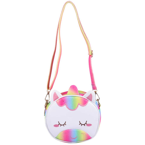 VALICLUD Crossbody Bag for Kids Little Girls Purses and Handbags Shoulder Bag Unicorn Purse for Girls