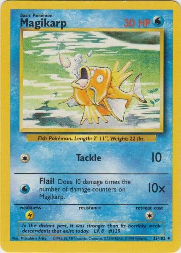 Pokemon - Magikarp (35/102) - Base Set