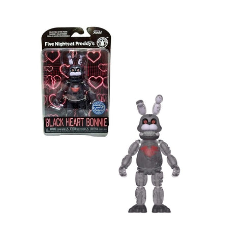 Funko Action Figures: Five Nights at Freddy's - Black Heart Bonnie *Glow in The Dark* (Walmart Exclusive)