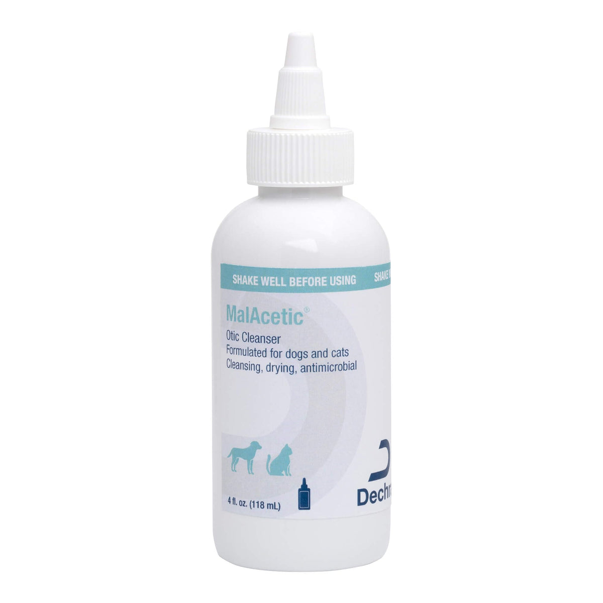 Malacetic Otic Cleanser for Dogs and Cats, 4 fl oz