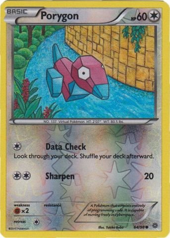 Pokemon - Porygon (64/98) - Ancient Origins - Reverse Holo