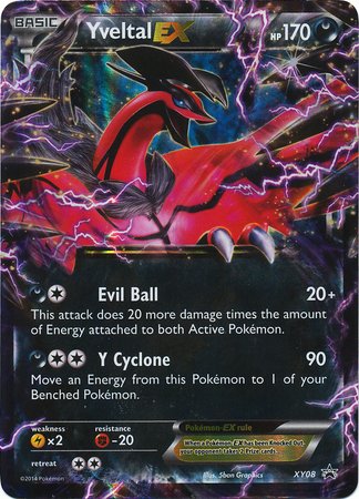 Pokemon - Yveltal (XY08) - XY Black Star Promos - Holo