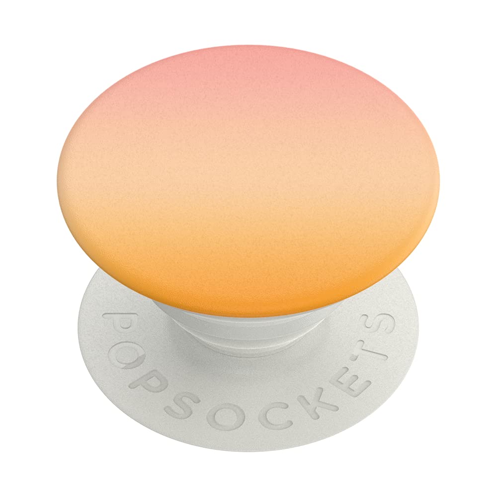 PopSockets Phone Grip with Expanding Kickstand, Solid PopGrip - Sherbert Sunset