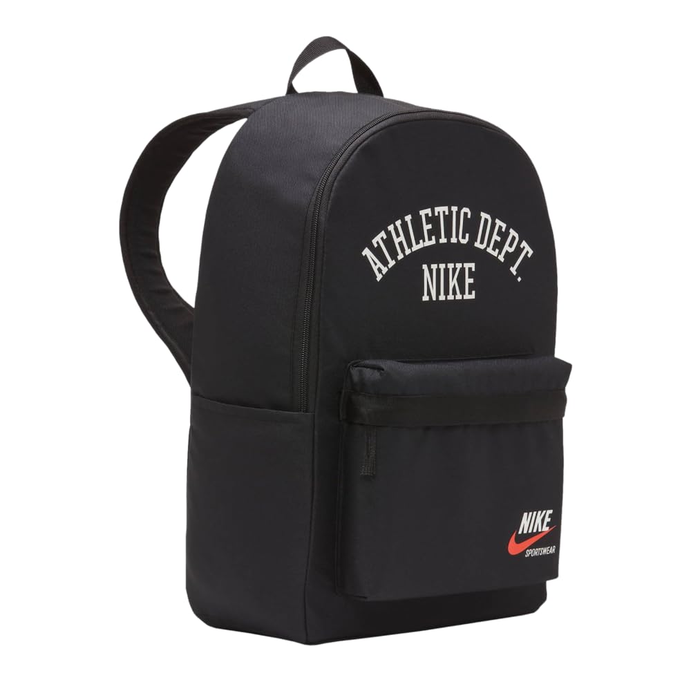 Nike Heritage Polyester Backpack (One Size), Black