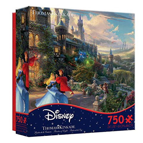 Ceaco - Thomas Kinkade - Disney Dreams Collection - Sleeping Beauty Enchanted - 750 Piece Jigsaw Puzzle