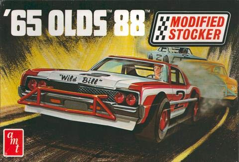 AMT #30143 Modified Stocker '65 Olds 88 1/25 Scale Plastic Model Kit. Needs Assembly