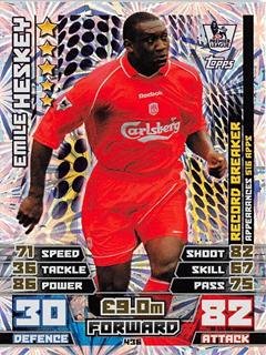 Match Attax 2014/2015 Emile Heskey Record Breaker 14/15