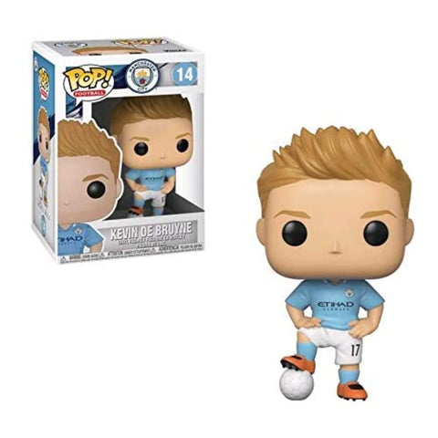 Funko POP! Vinyl: EPL: Man City: Kevin De Bruyne - Manchester City FC - Collectable Vinyl Figure - Gift Idea - Official Merchandise - Toys for Kids & Adults - Sports Fans